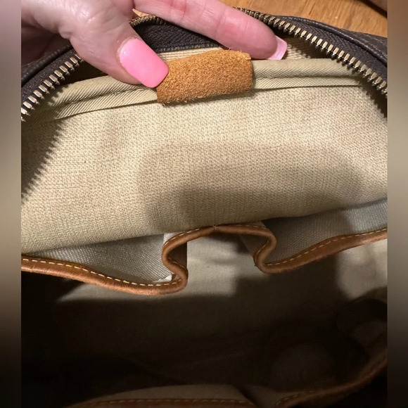 Louis Vuitton Monogram Satchel in Brown and Tan - Picture 15 of 16